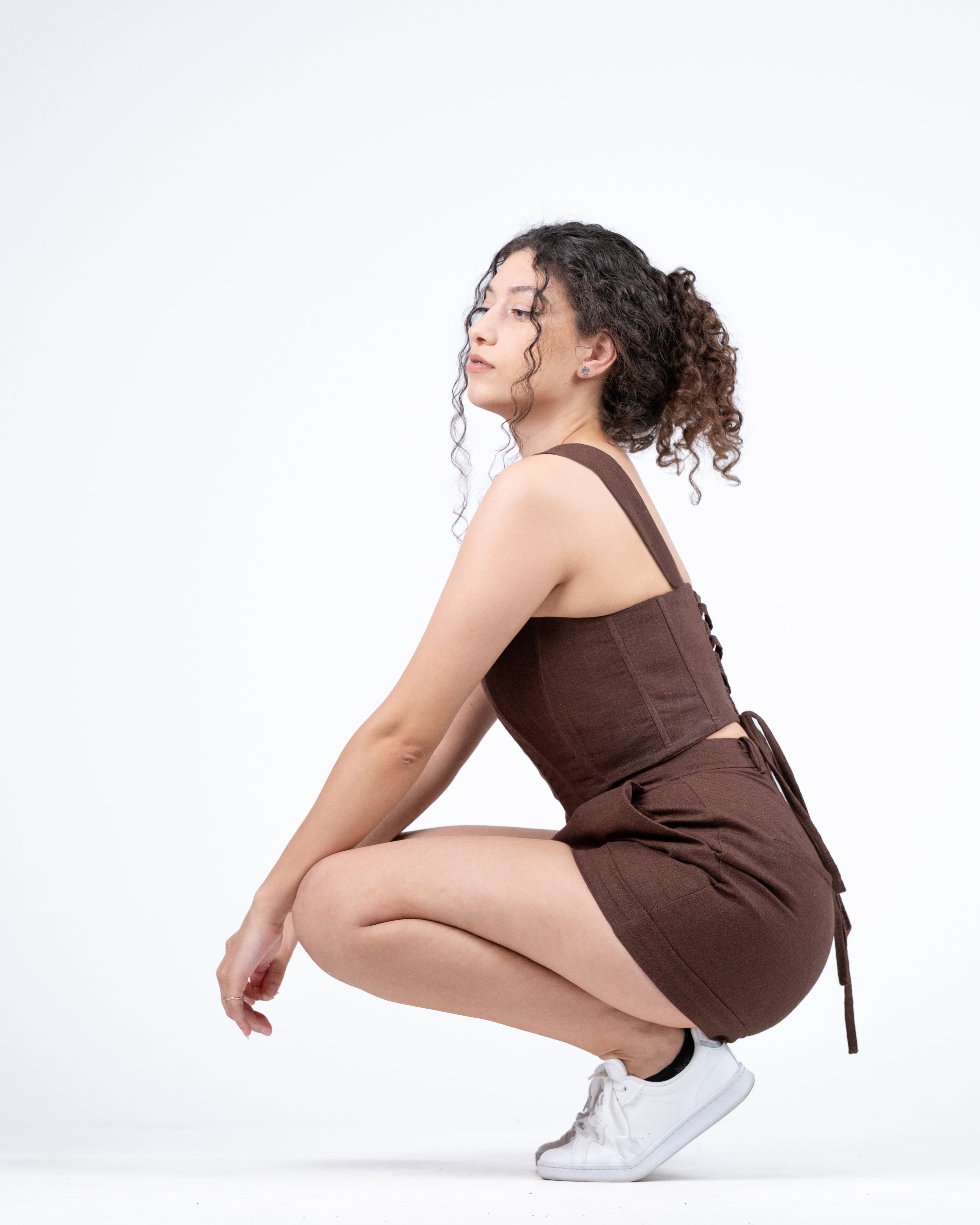 Linen Corset