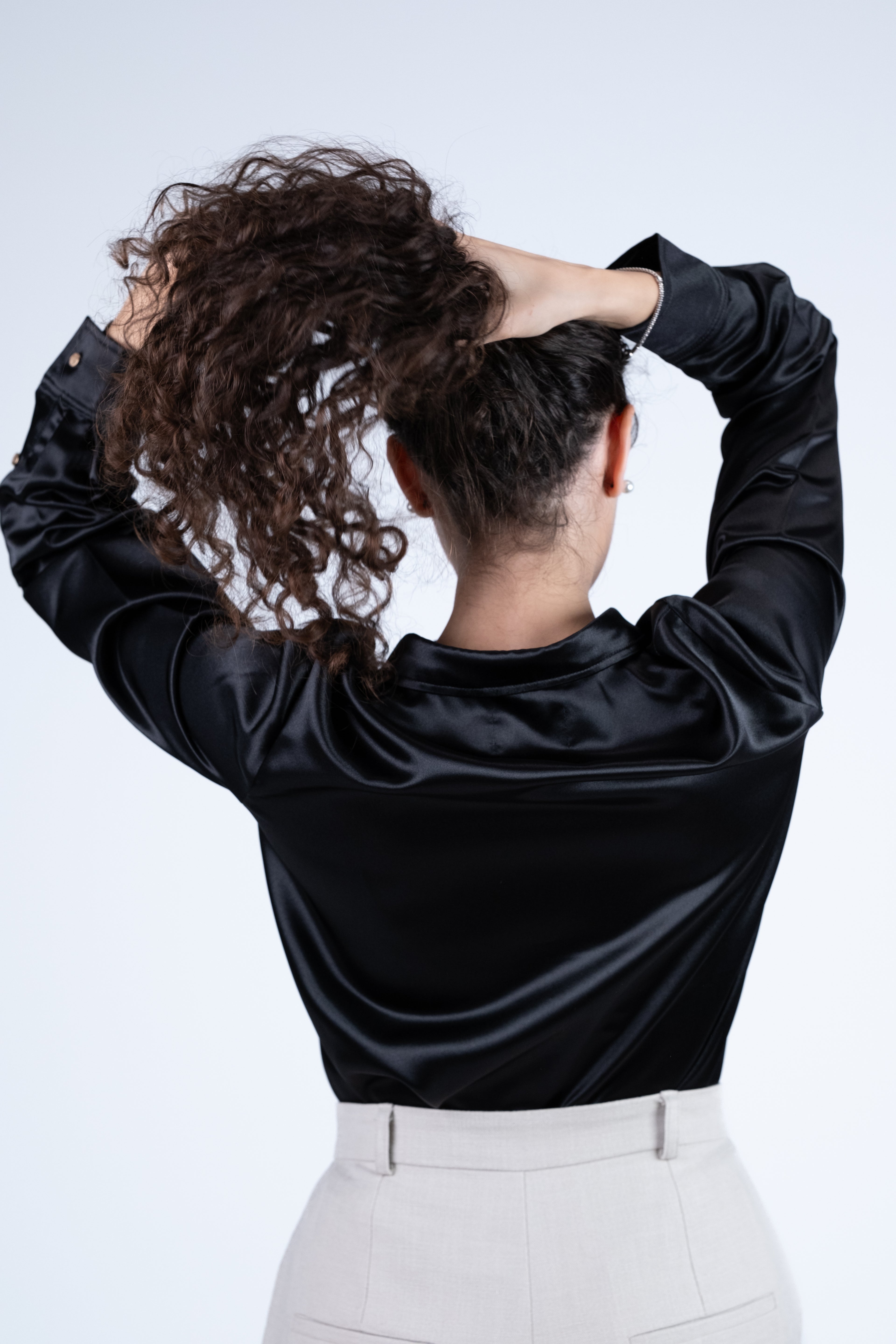 Camisa Acetinada