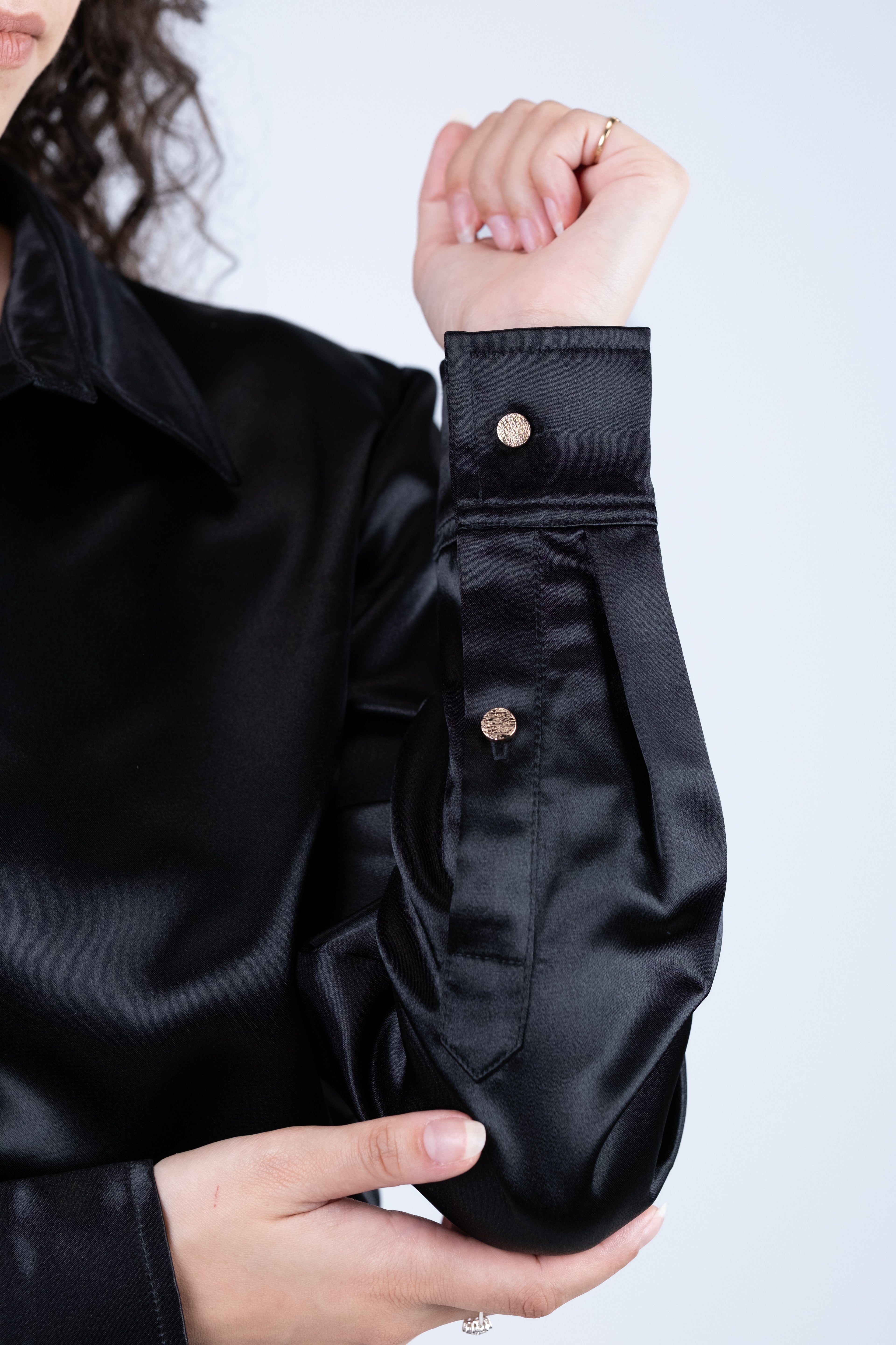 Camisa Acetinada